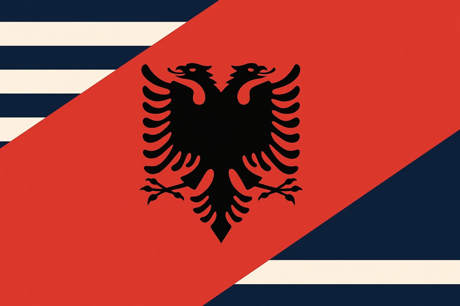 The Double-Headed Eagle's Long Flight: How a Byzantine Emblem Ended Up on Albania's Flag (and Almost on a Dozen Others)
