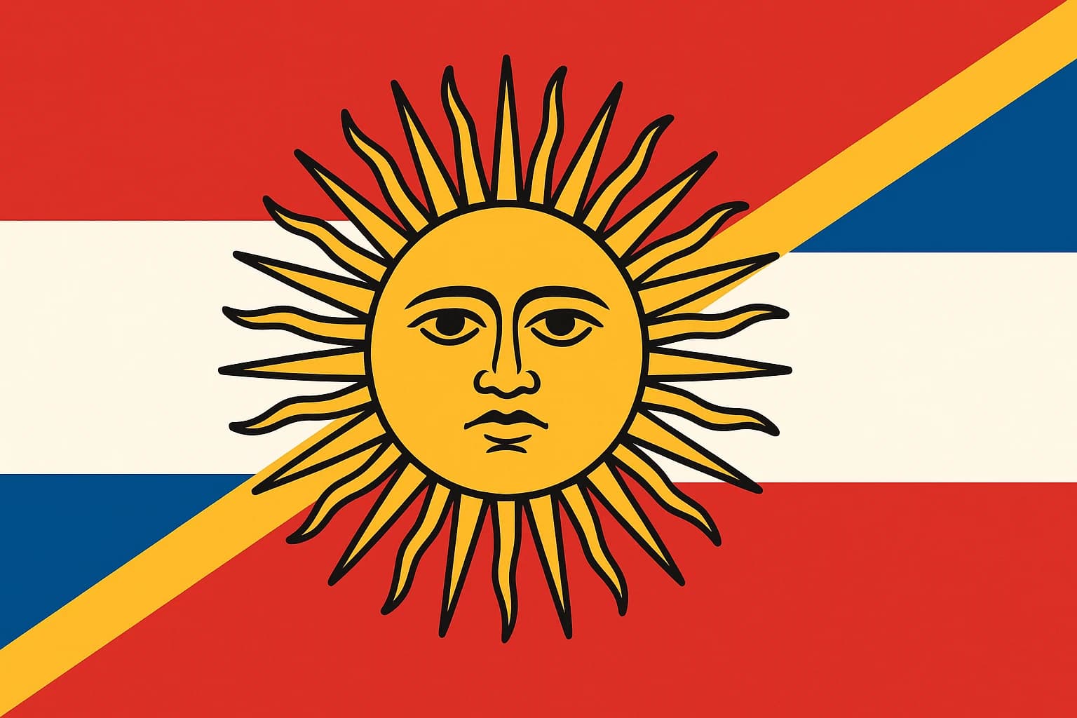 The Sun With a Face: How an Inca Deity Became the Shared Soul of Two South American Flags