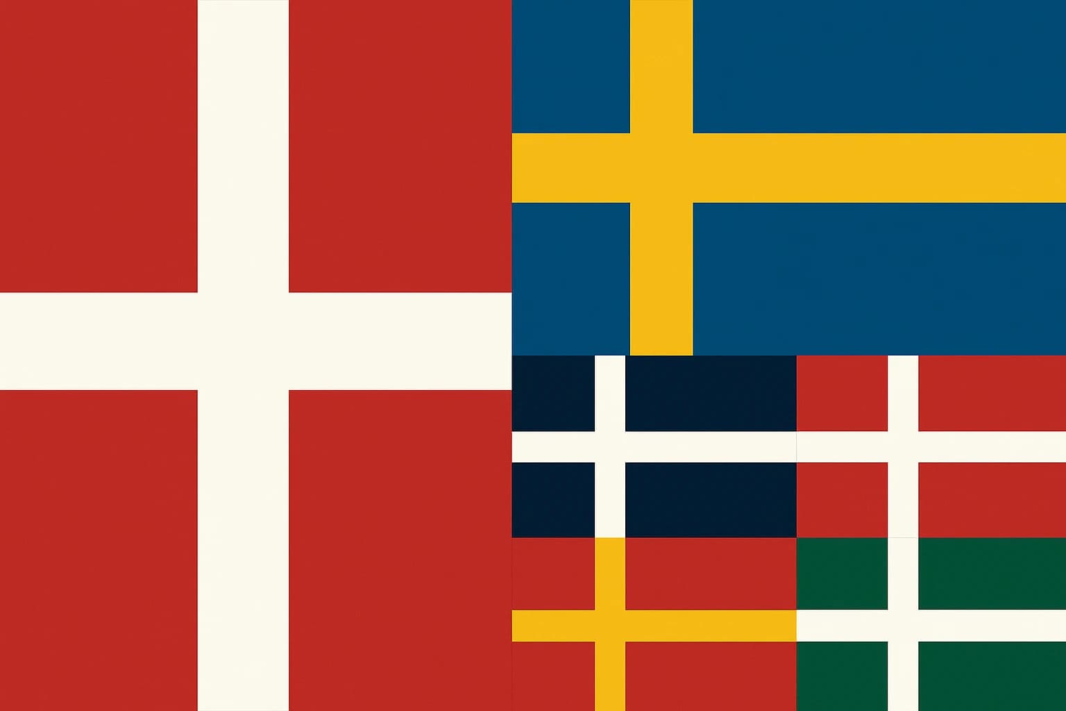 The Cross That Conquered the North: How Denmark's Dannebrog Became the Template for an Entire Continent