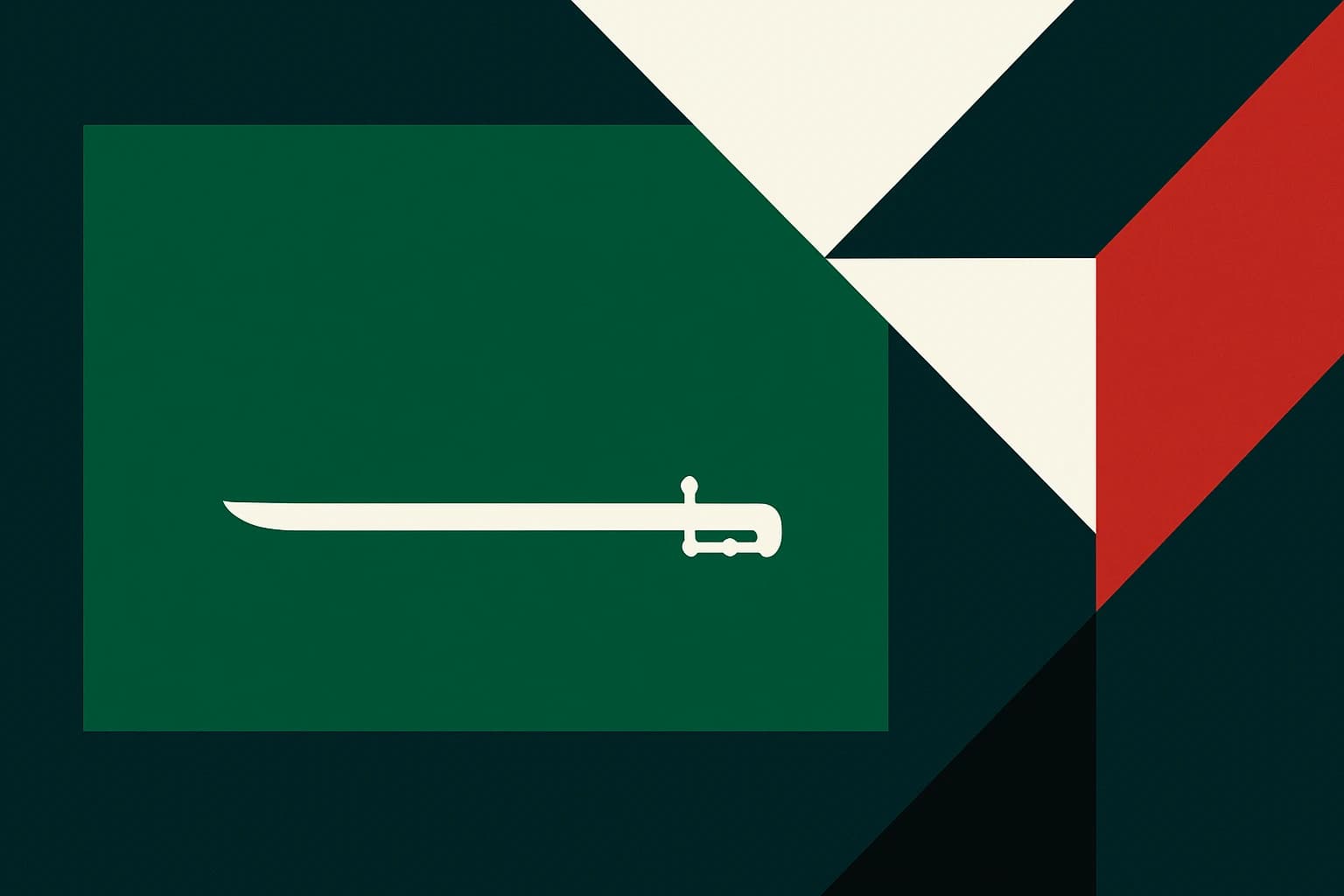 The Sword on the Flag: How Arabia's Most Loaded Symbol Became a Statement of Holy Authority