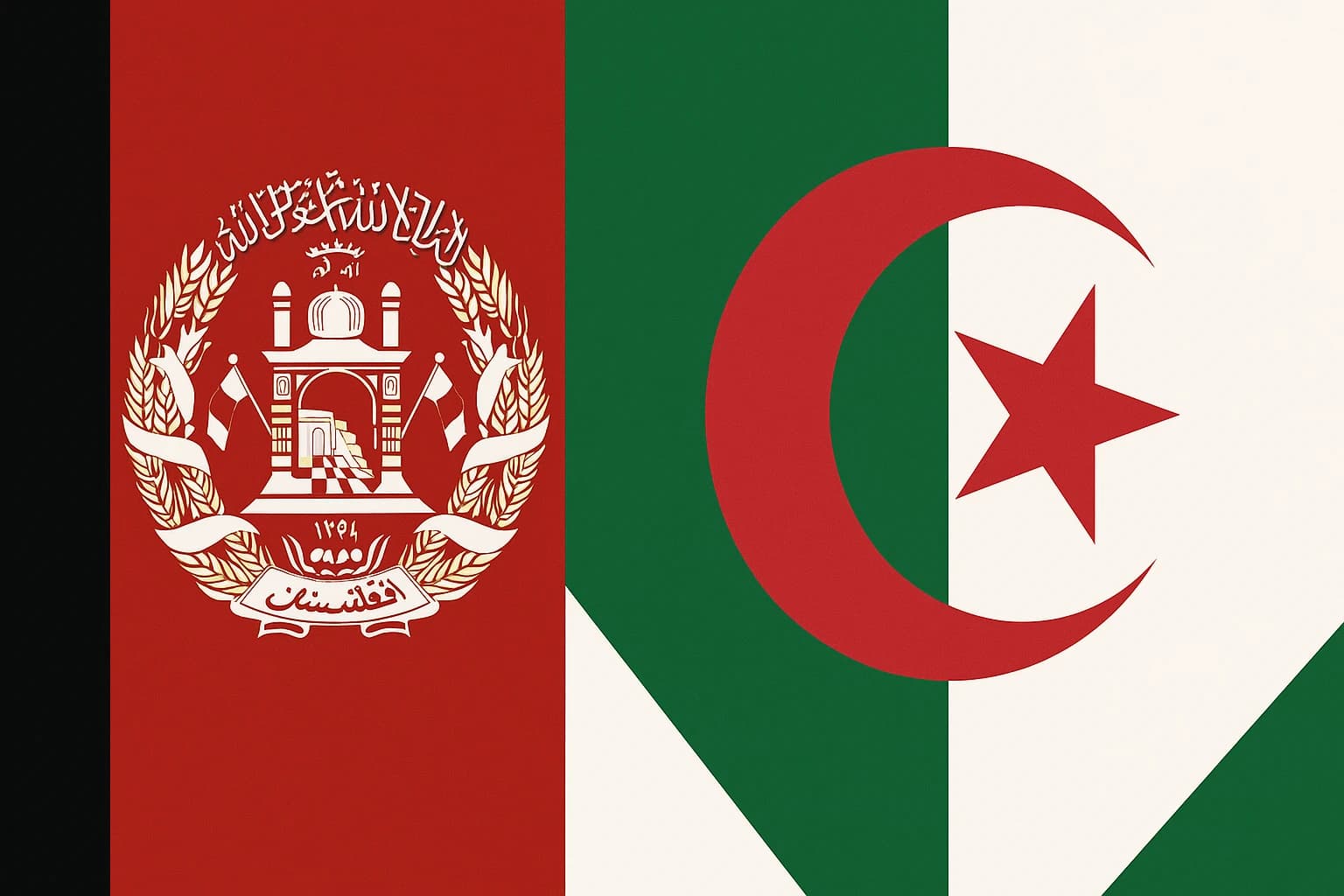 The Hidden Stories of Flags: Unveiling Cultural Symbols in the Flags of Afghanistan and Algeria