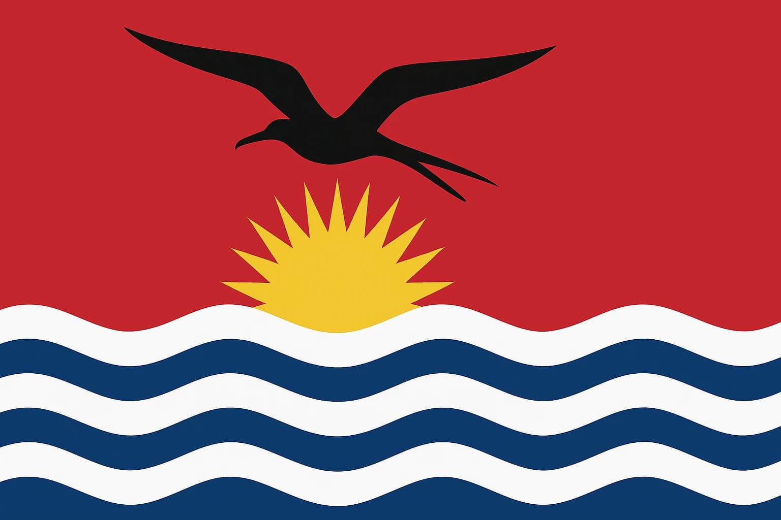 The Frigatebird of Kiribati: How a Tiny Pacific Nation Put Navigation, Mythology, and Climate Change on a Single Flag