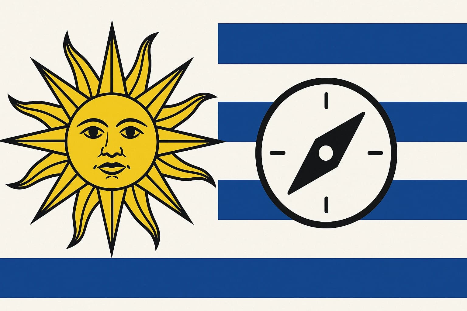 The Flag That Needed a Compass: Why Uruguay's Sun Has a Face — and What That Face Is Actually Saying