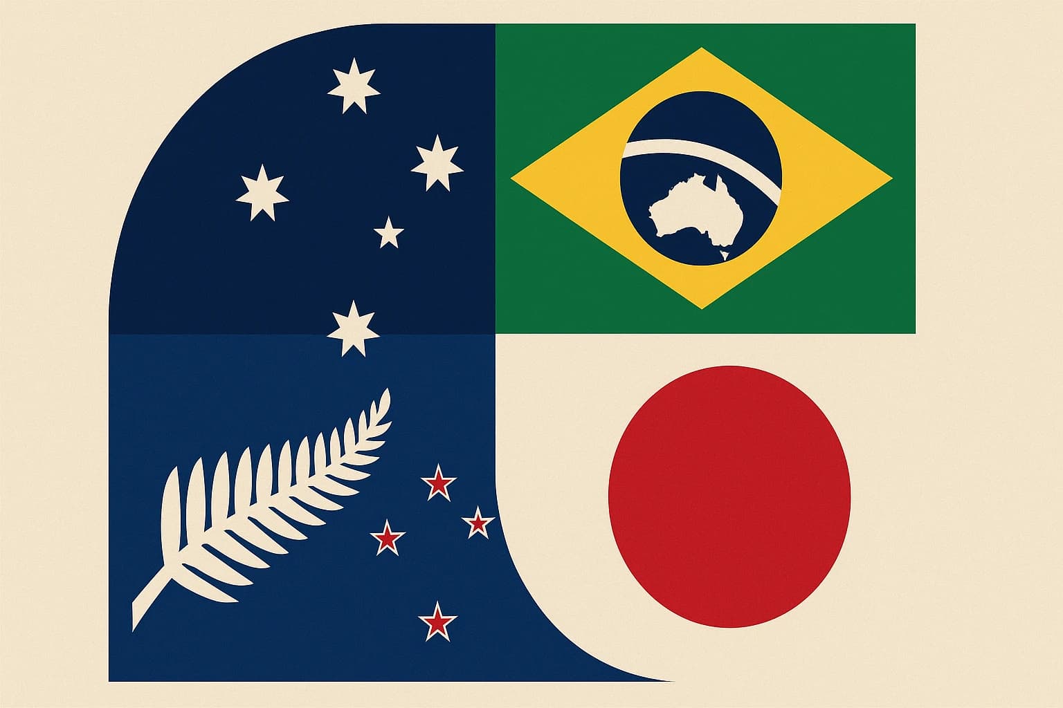 The Flags of the Southern Hemisphere: Symbolism and Identity