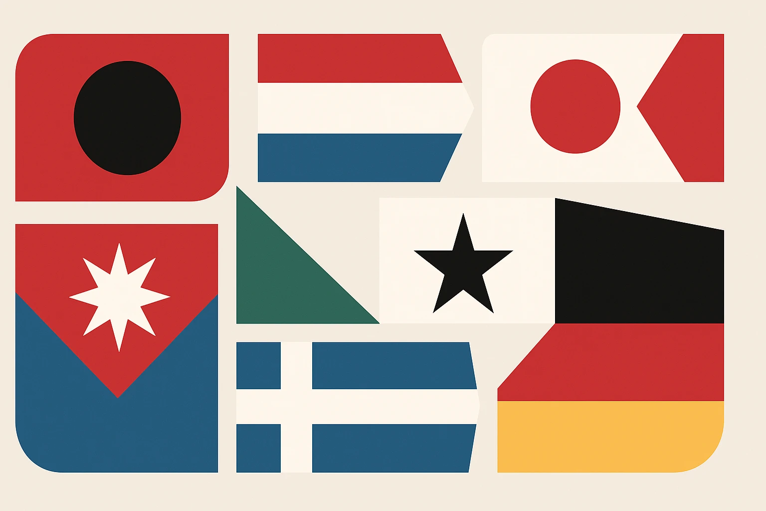Cultural Influences in Flag Design: A Closer Look at Seven Nations