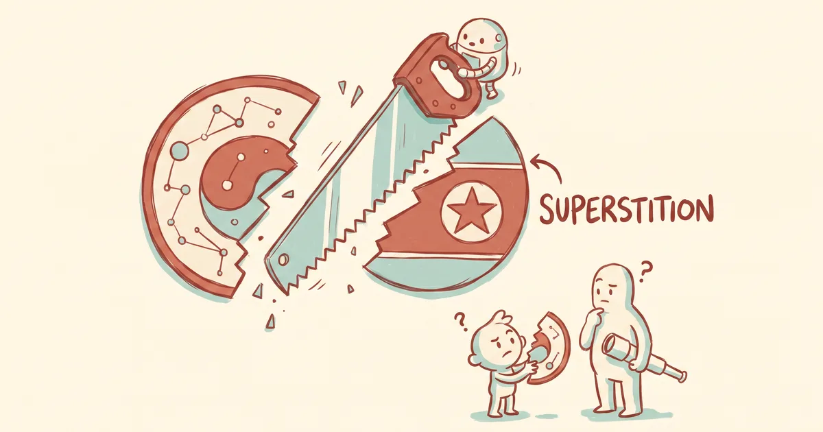 The Flag North Korea Called Superstition: How One Peninsula Split an Ancient Cosmology in Two