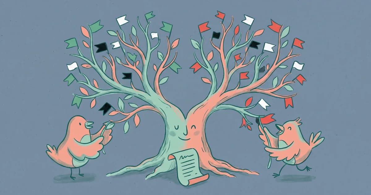 One Poem, Two Flags: How the Arab World's Colors Split Into Rival Family Trees