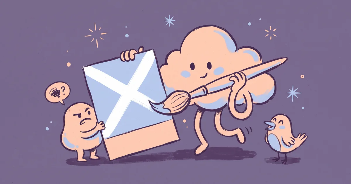 A Cloud, a Complaint and a Paint Chip: How Scotland's Saltire Got Its Shape and Its Blue