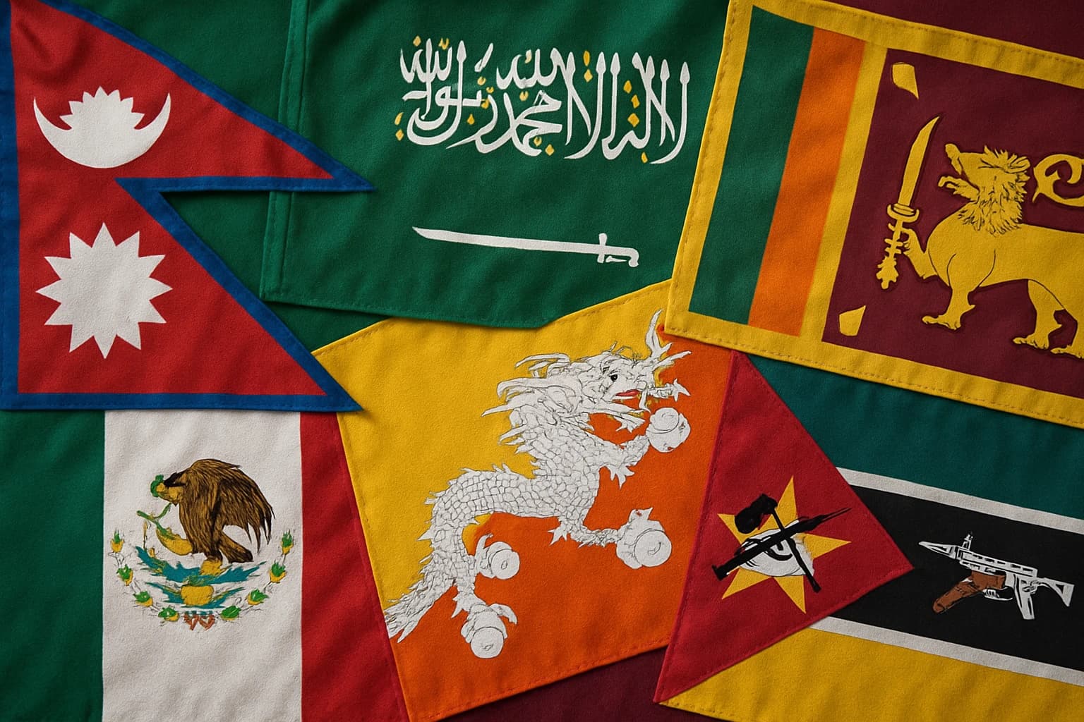 The World's Most Complex Flag Designs