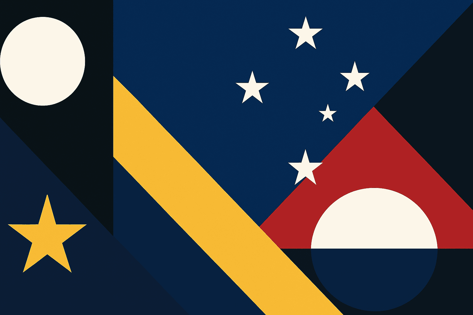 The Flags of the Southern Hemisphere: A Study of Distinct Designs and Symbolism