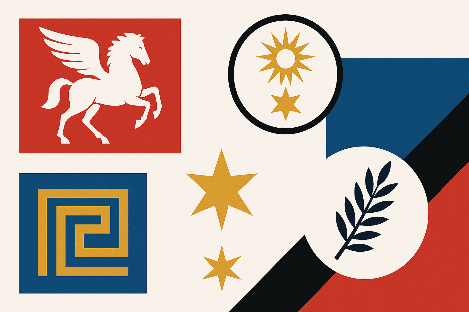 The Flags of Legends: Mythology and Symbolism in National Banners