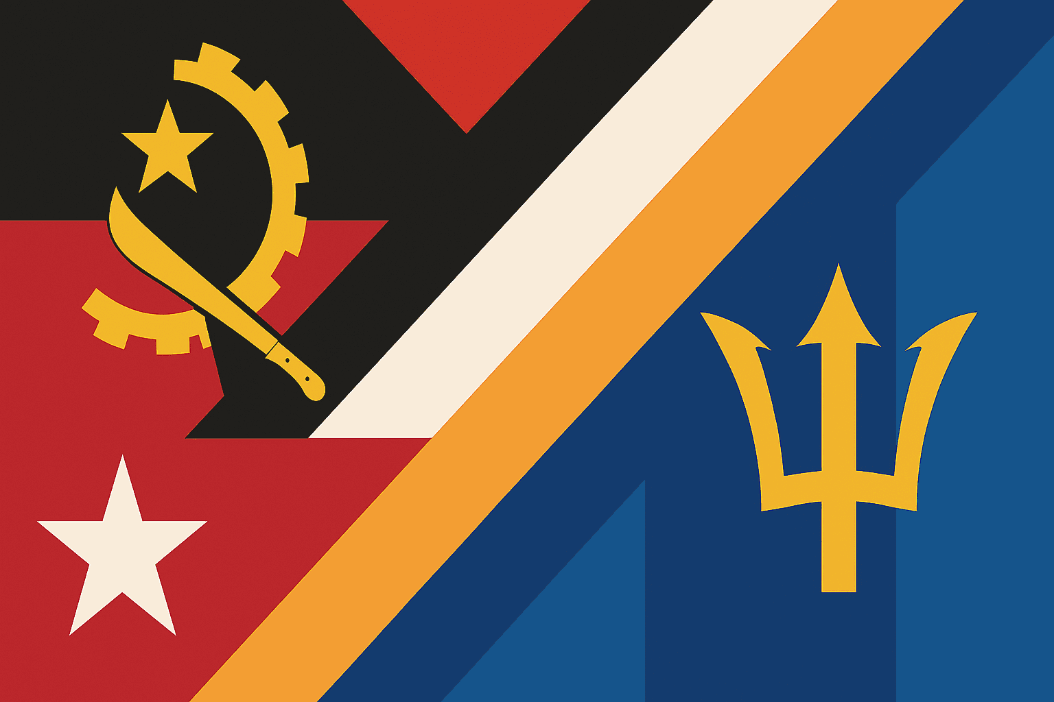 The Symbolism of Stripes: A Look at the Diverse Flag Designs from Angola to Barbados