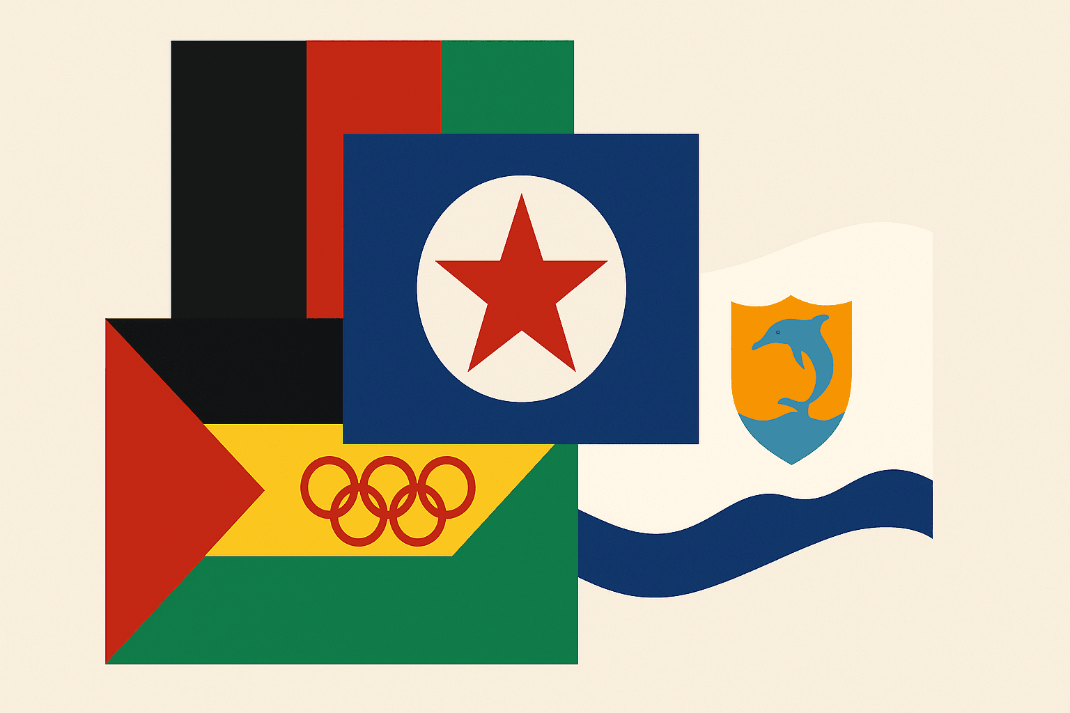 The Flag of Unity: Analyzing Symbols in Flags from Afghanistan to Anguilla