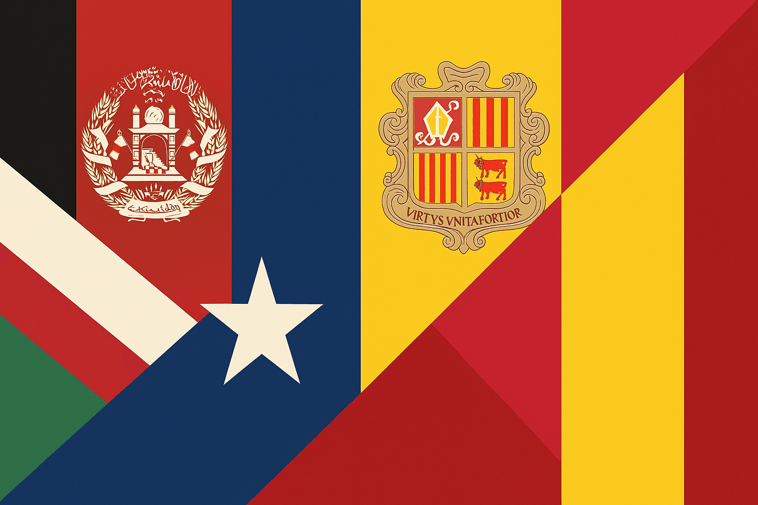 The Hidden Stories Behind National Flags: From Afghanistan to Andorra