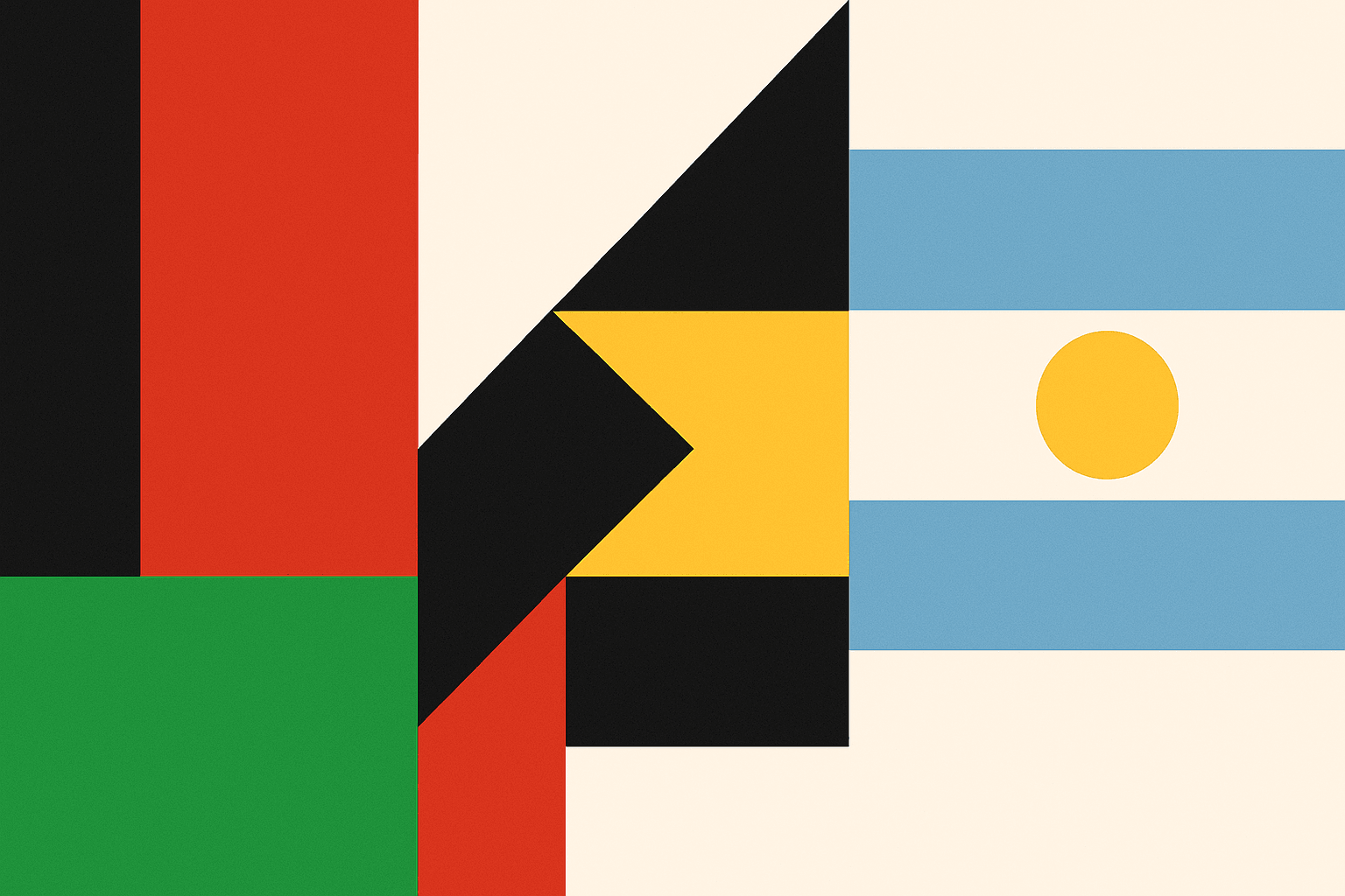 The Colors of Meaning: Decoding the Hues of Flags from Afghanistan to Argentina