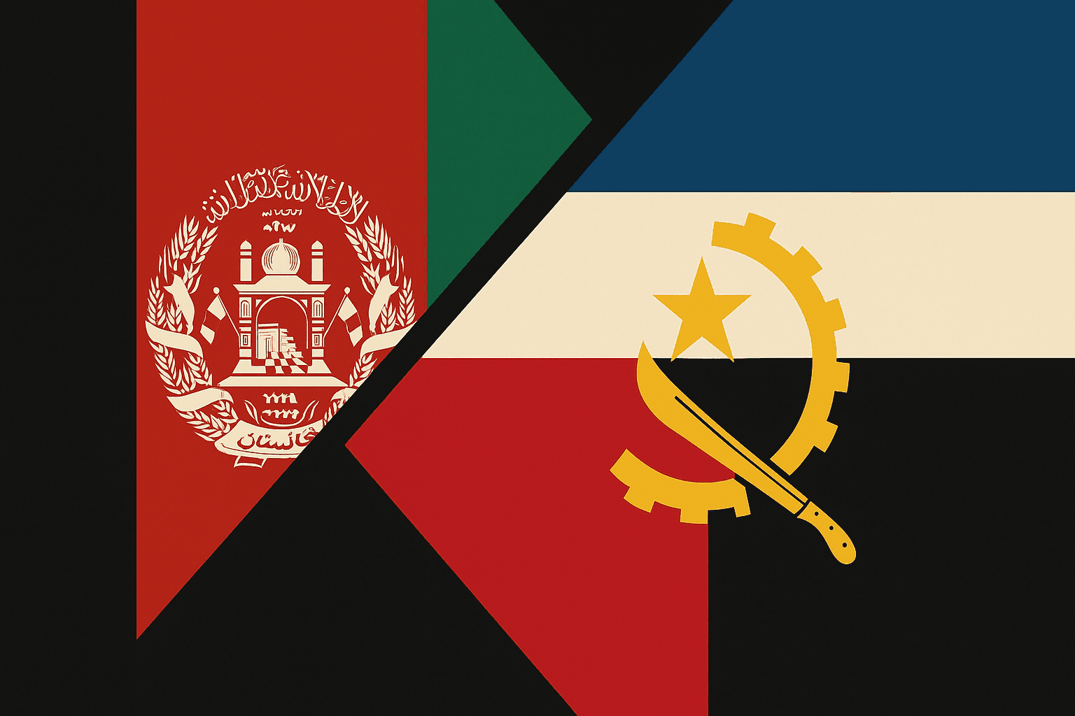 Emblematic Colors: The Stories Behind Flags from Afghanistan to Angola