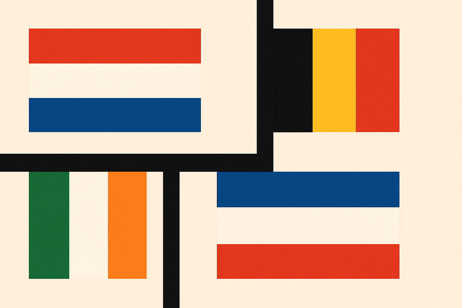 Behind the Stripes: The Significance of Horizontal and Vertical Lines in Flags