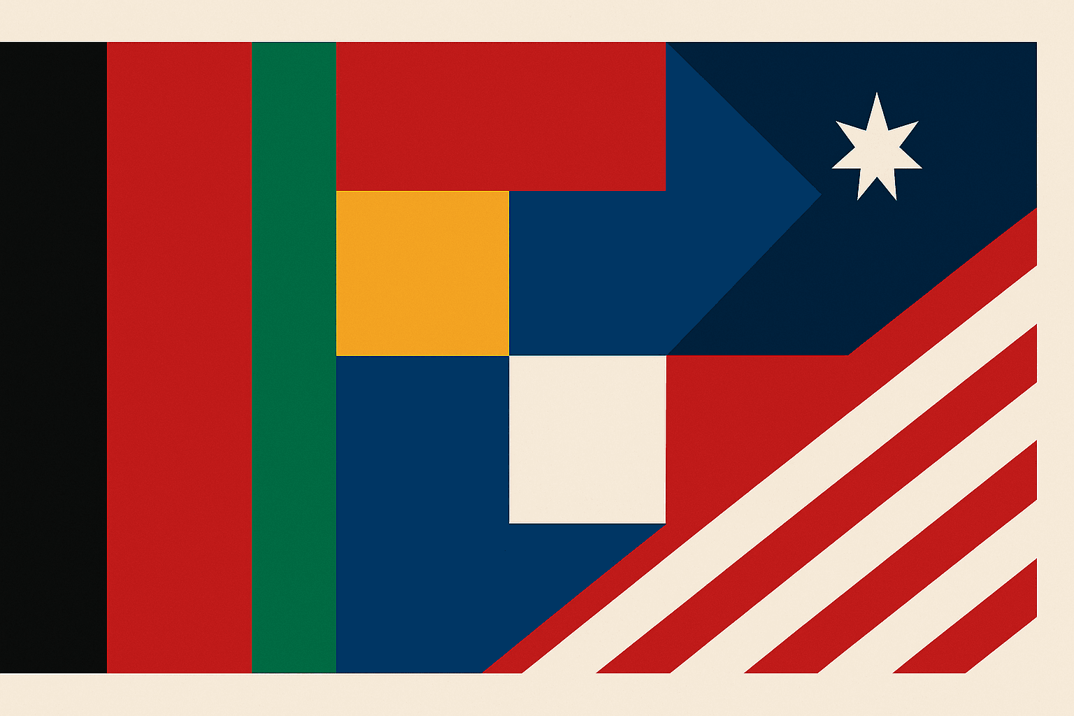 The Color Palette of National Flags: Unveiling the Symbolism from Afghanistan to Australia
