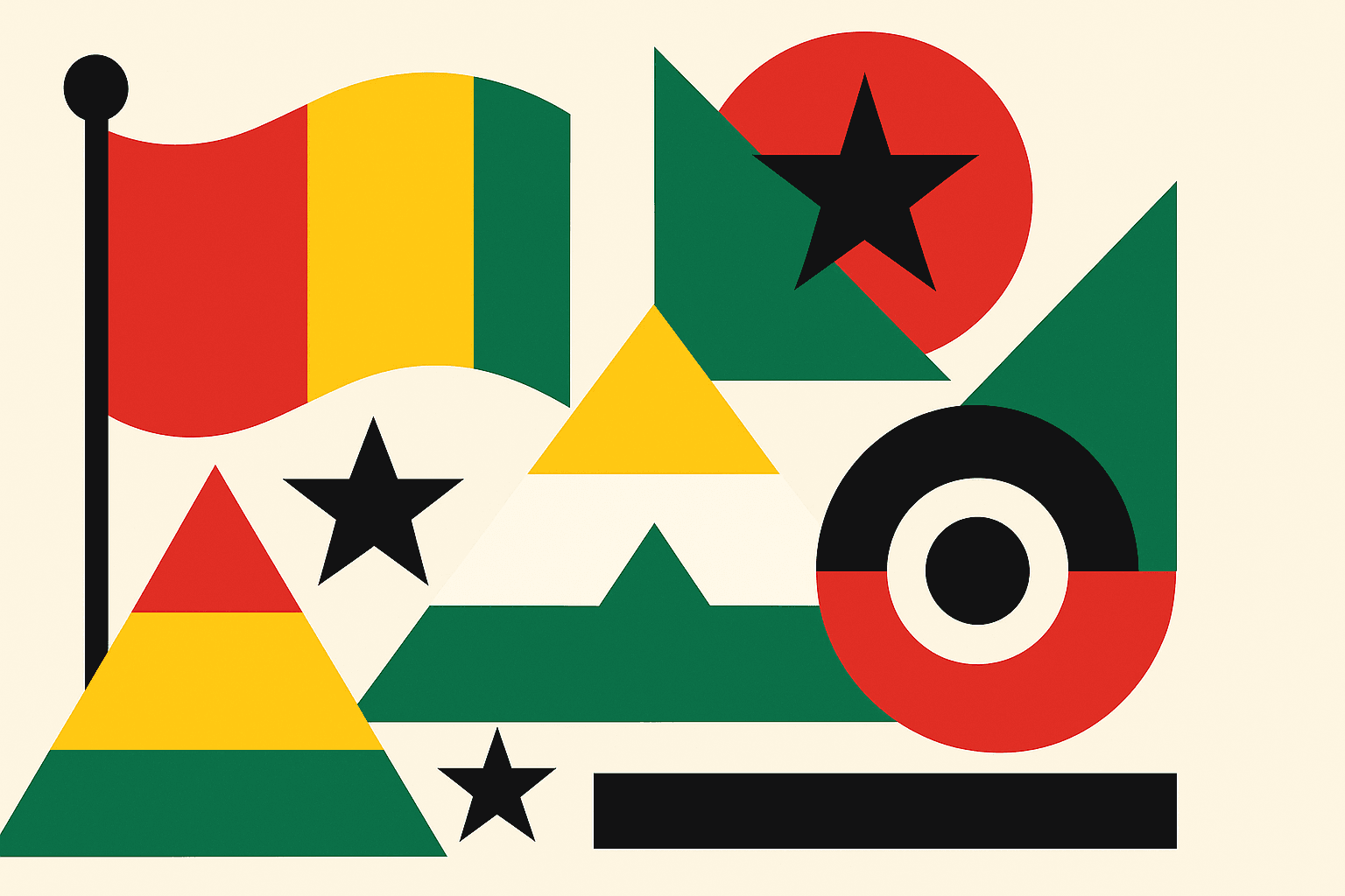 Flags and Their Stories: Analyzing the Design of African Nations