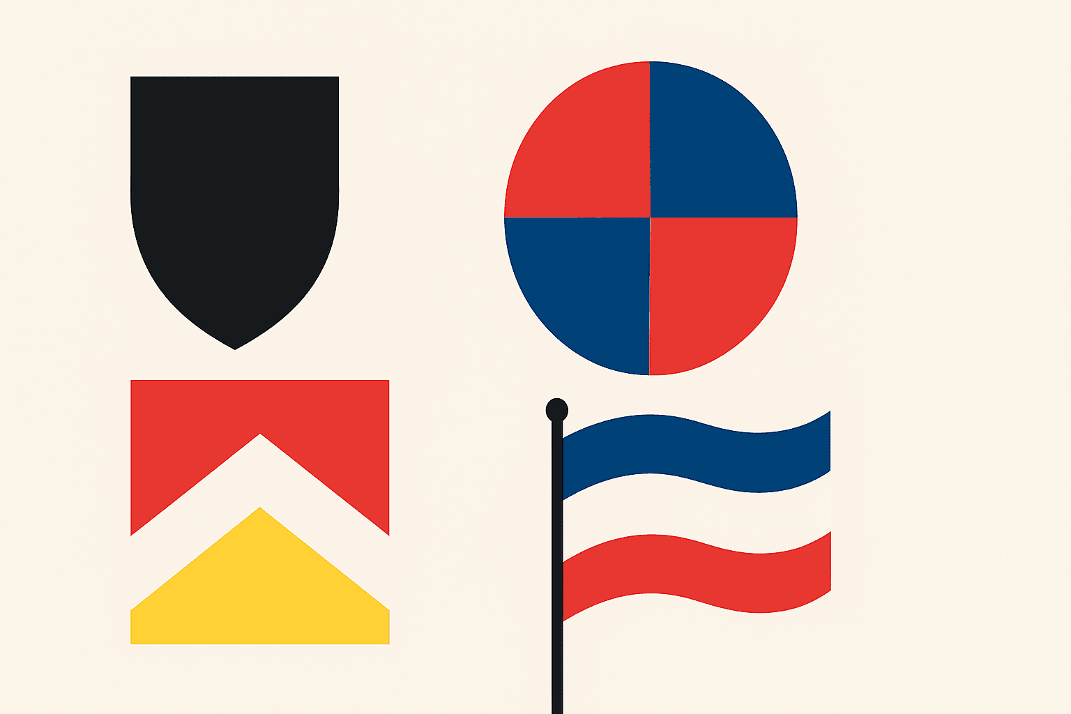 Heraldry and Color: The Historical Influences on Modern Flags