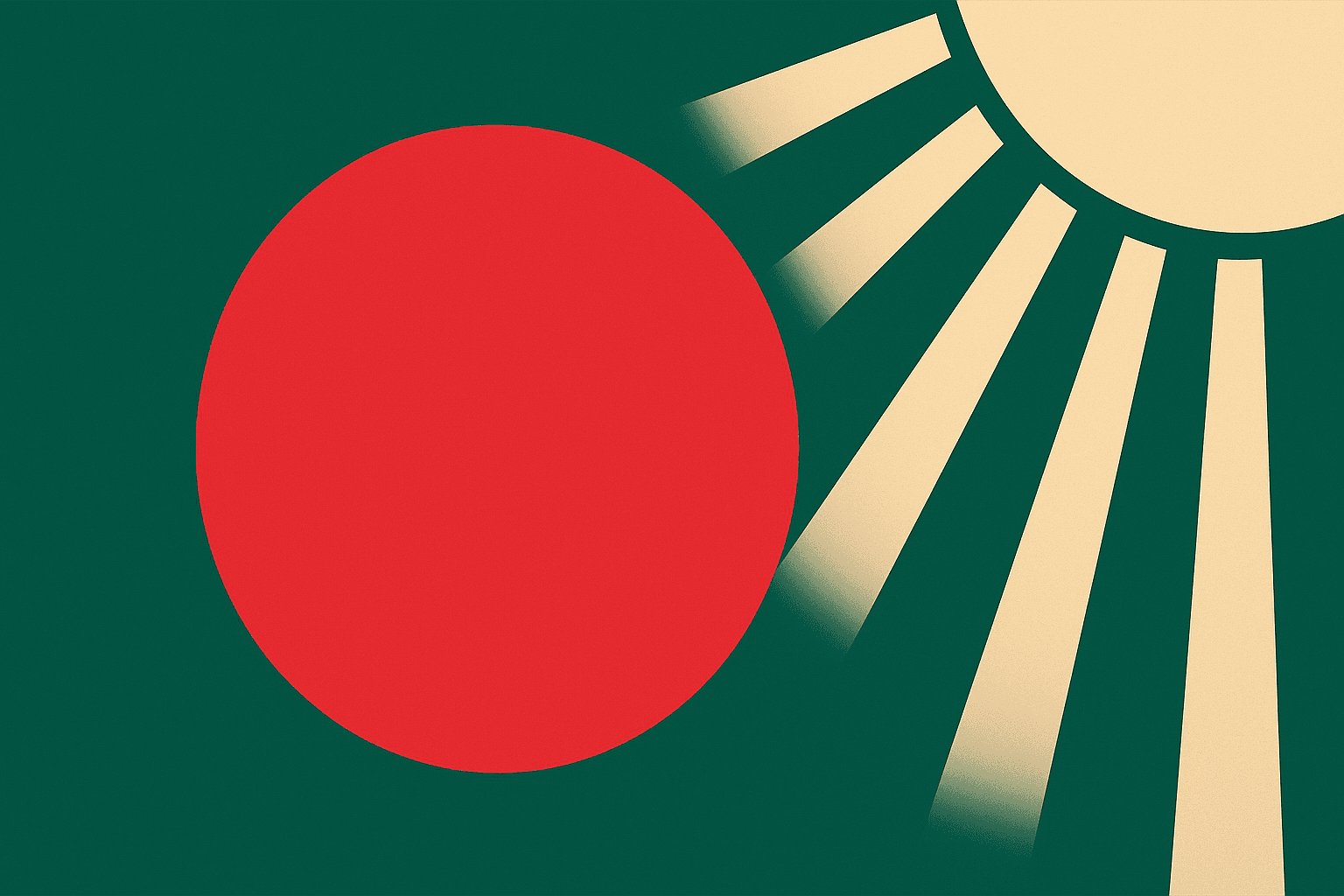 The Sun Disc on the Flag of Bangladesh: How a Blood-Red Circle Became the Symbol of a Nation Born in War