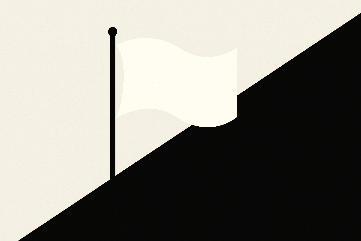 White for Peace, White for Surrender: The Strange Double Life of the World's Most Contradictory Flag Color