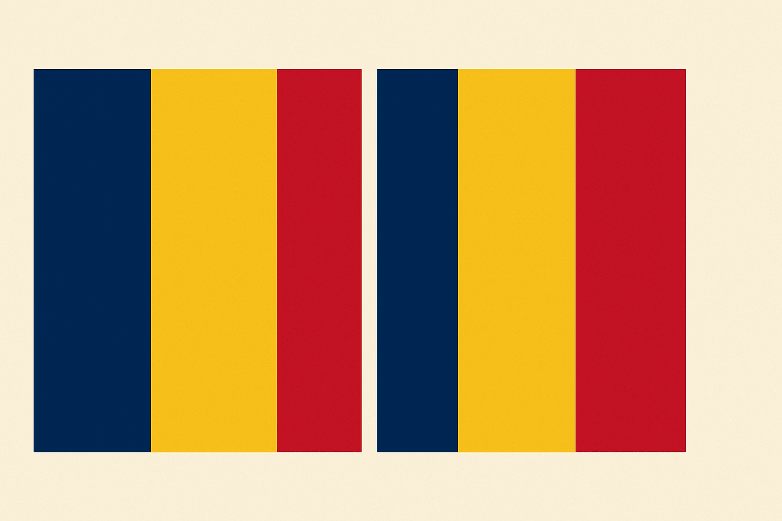 Tricolore Confusion: How Chad and Romania Ended Up With the Exact Same Flag — and Why Neither Will Change It