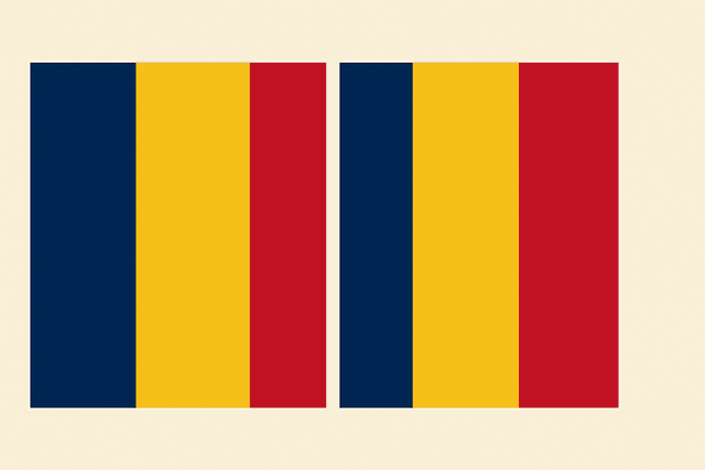 Tricolore Confusion: How Chad and Romania Ended Up With the Exact Same Flag — and Why Neither Will Change It