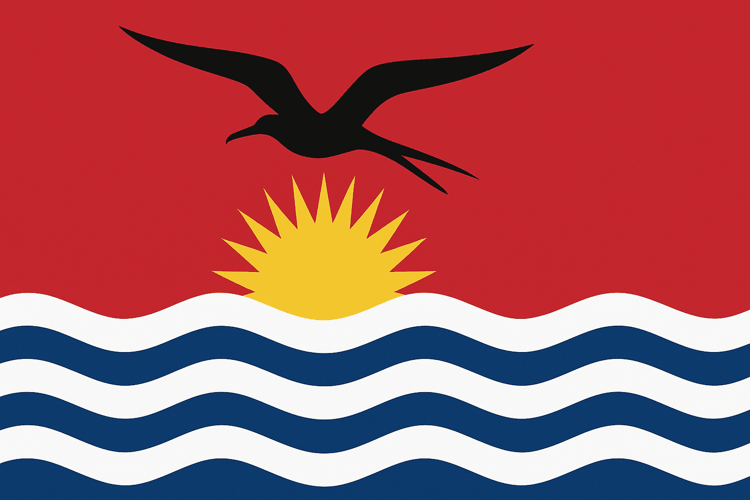 The Frigatebird of Kiribati: How a Tiny Pacific Nation Put Navigation, Mythology, and Climate Change on a Single Flag