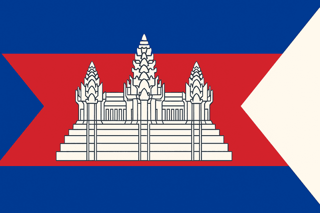 The Lotus, the Angkor, and the Nation: Why Cambodia Put a Building on Its Flag and Never Took It Off