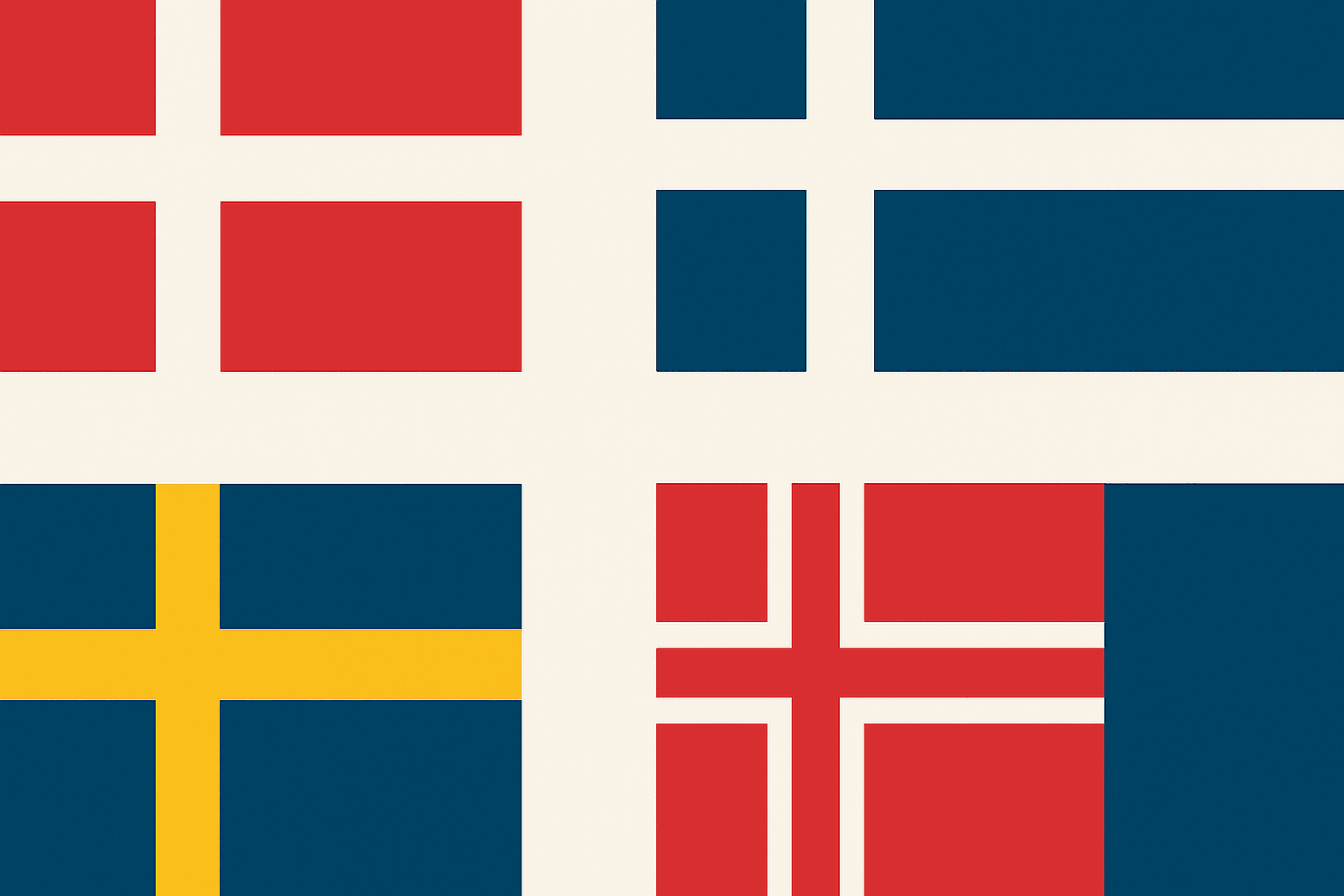 The Scandinavian Cross: How One Medieval Symbol Locked Five Nations Into the Same Flag Template for Centuries