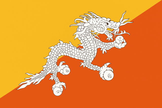 The Dragon That Refused to Die: Bhutan's Living Mythology and the Flag It Never Modernized