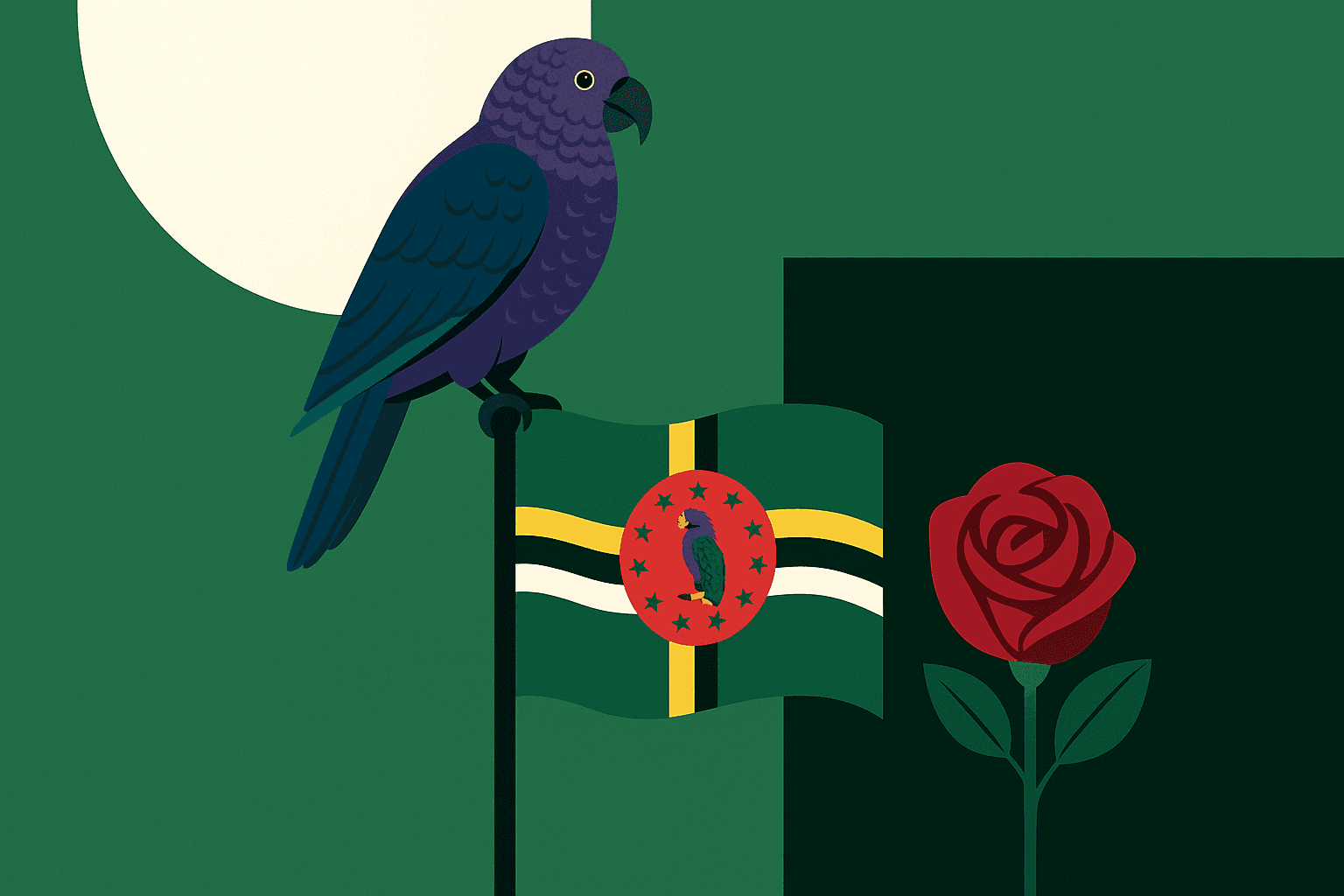 The Parrot, the Sisserou, and the Rose: How Dominica Put a Rare Bird on Its Flag — and What It Cost