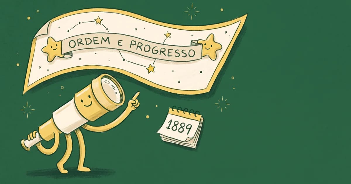 Brazil's Flag Is a Star Chart of One Morning in 1889