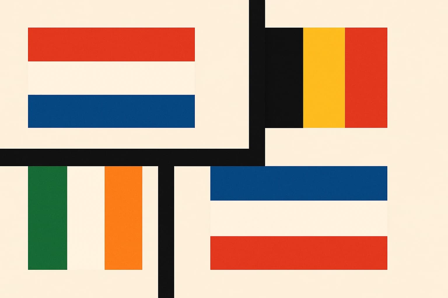 Behind the Stripes: The Significance of Horizontal and Vertical Lines in Flags