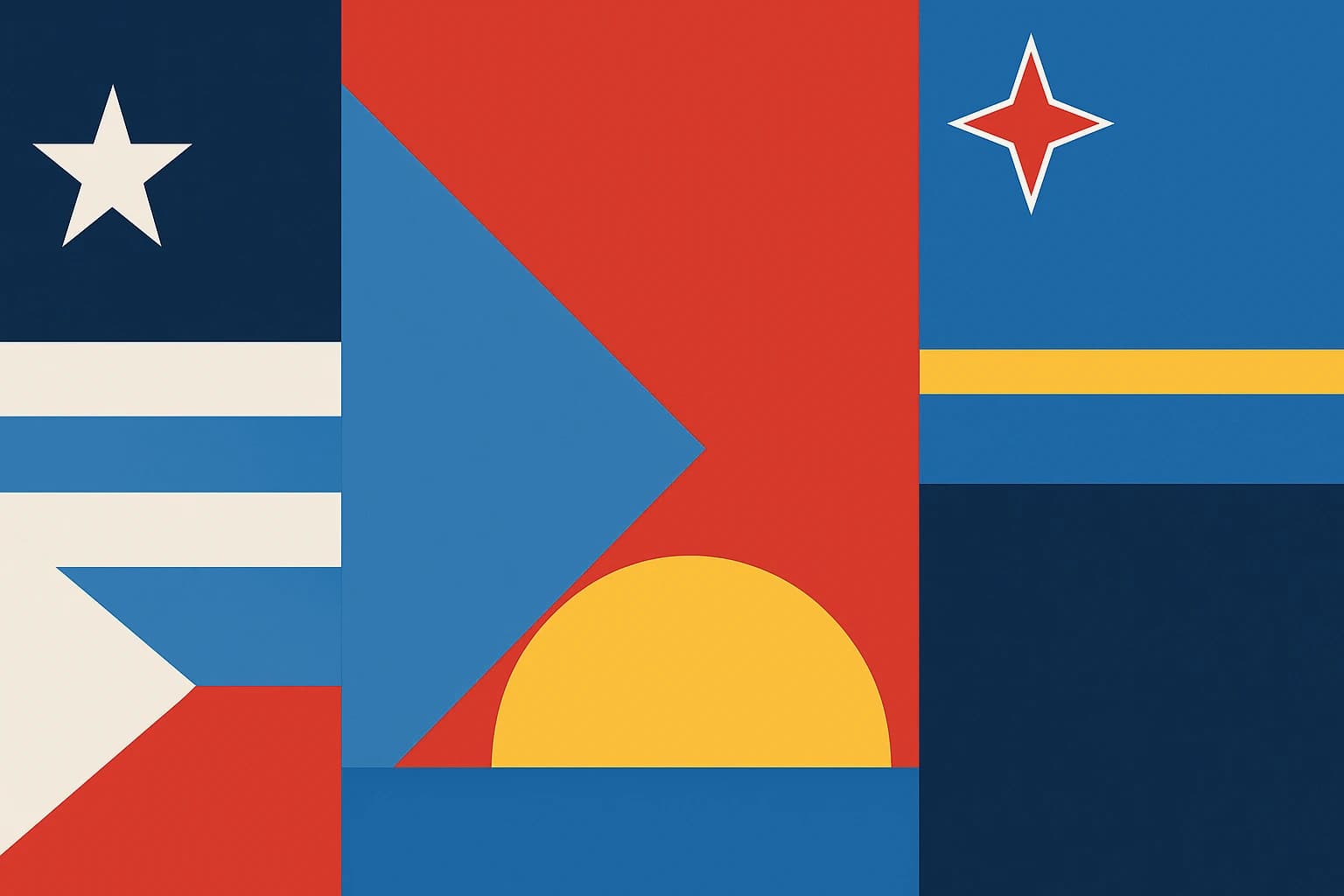 Symbolism and Heritage: The Flags of the Americas from Argentina to Aruba