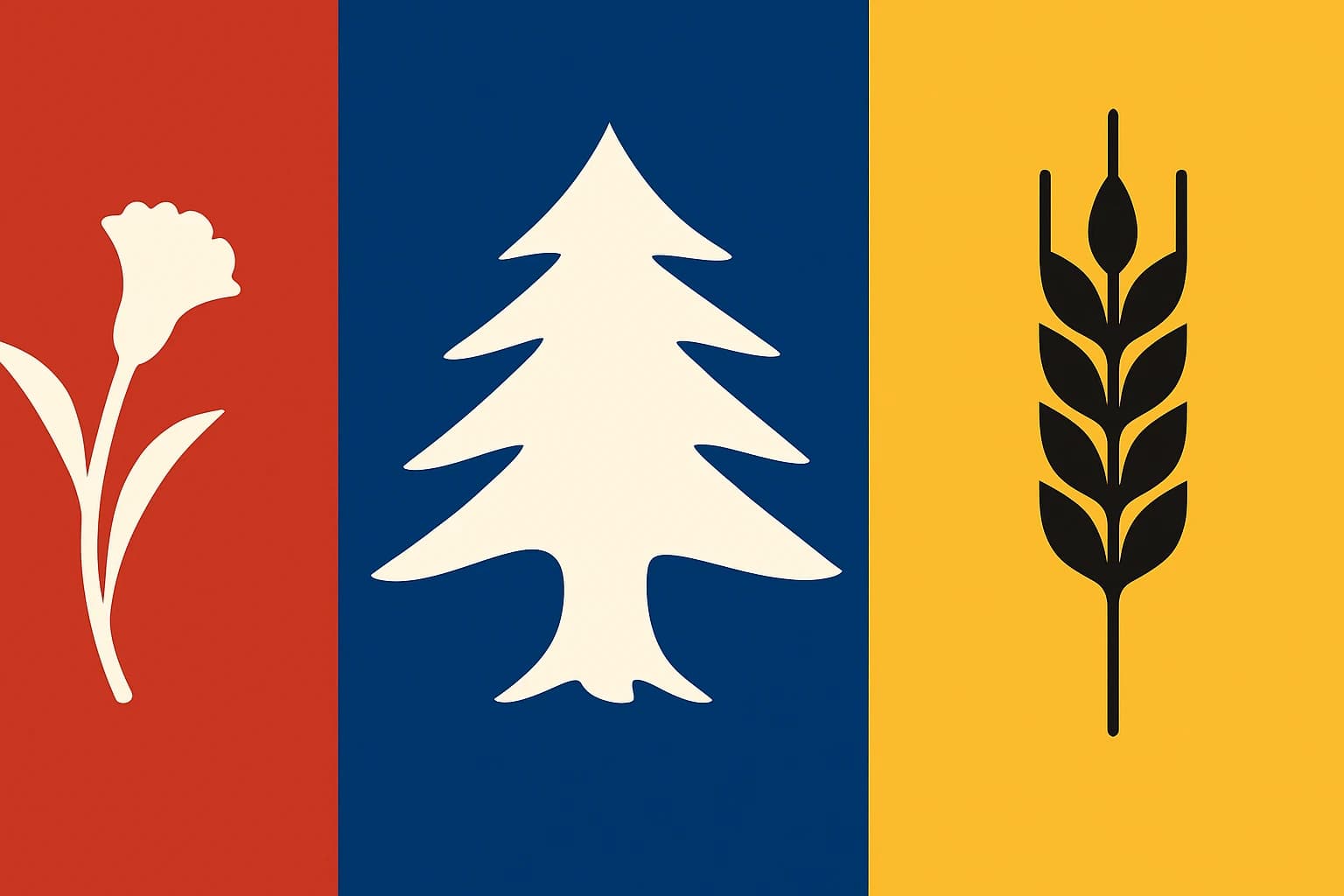 The Cedar, the Clove, and the Wheat: Why Some Flags Chose a Crop Over a Crest