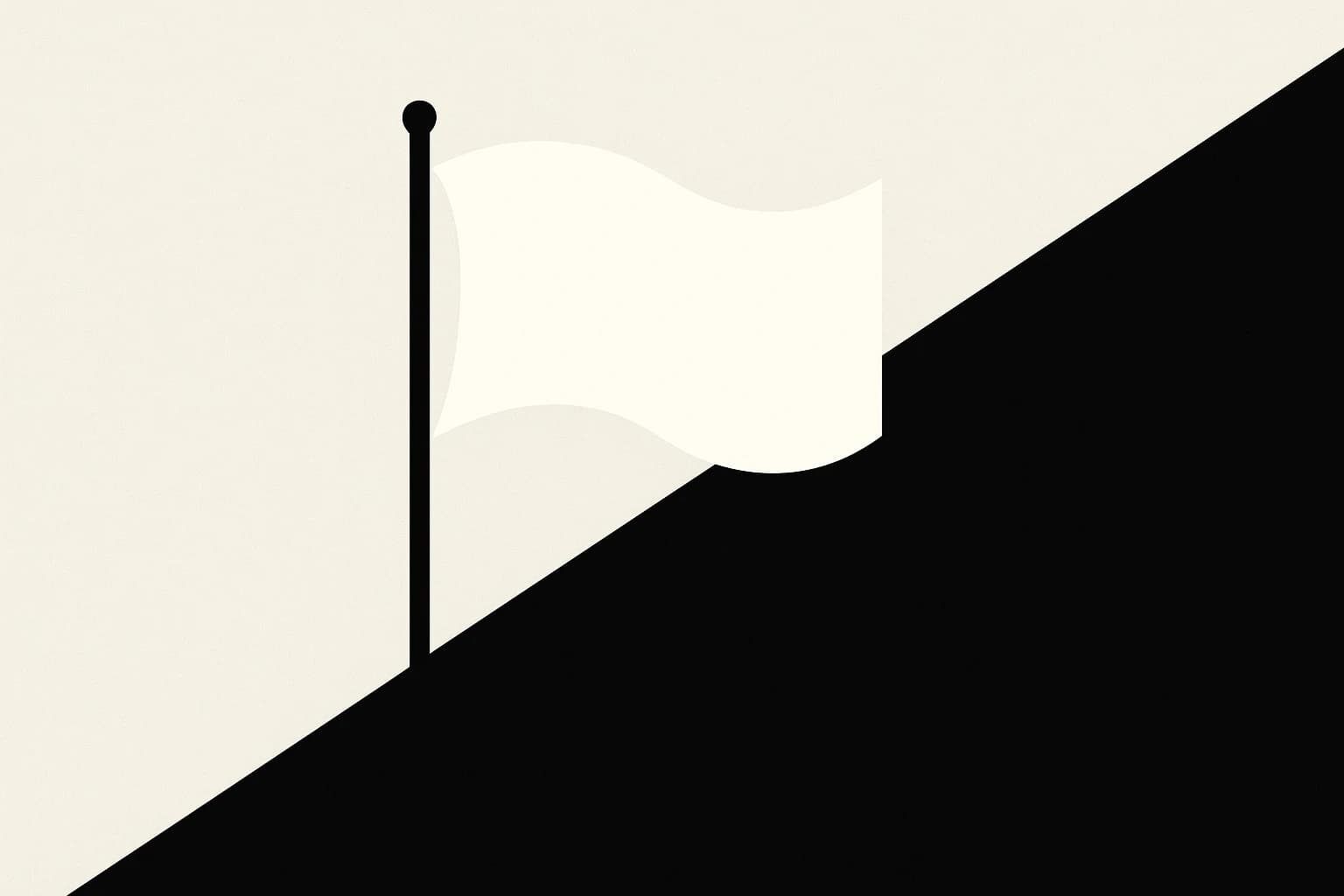 White for Peace, White for Surrender: The Strange Double Life of the World's Most Contradictory Flag Color