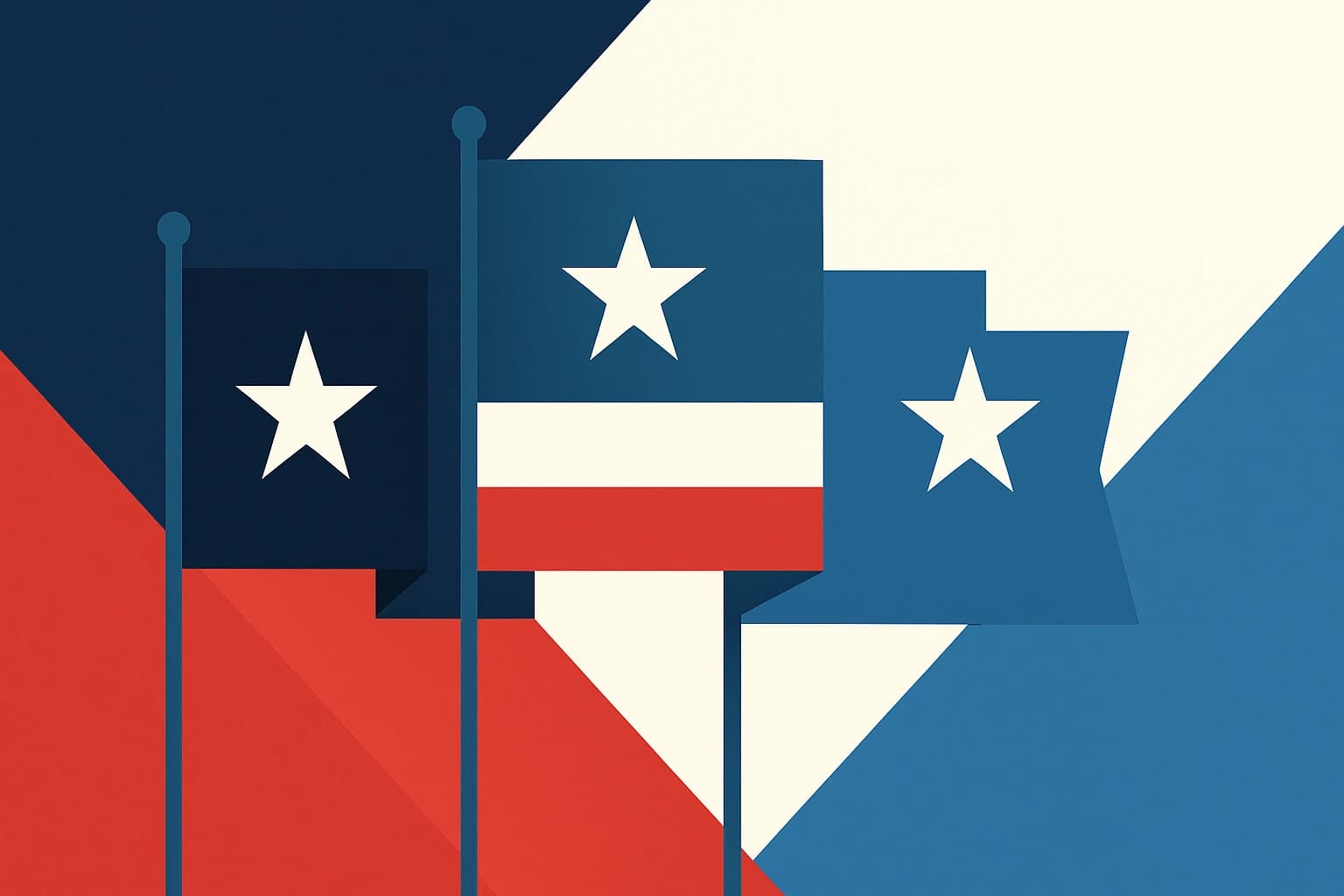 The Lone Star Multiplied: How One Simple Symbol Means Freedom, Unity, or Statehood Depending on Who Flies It