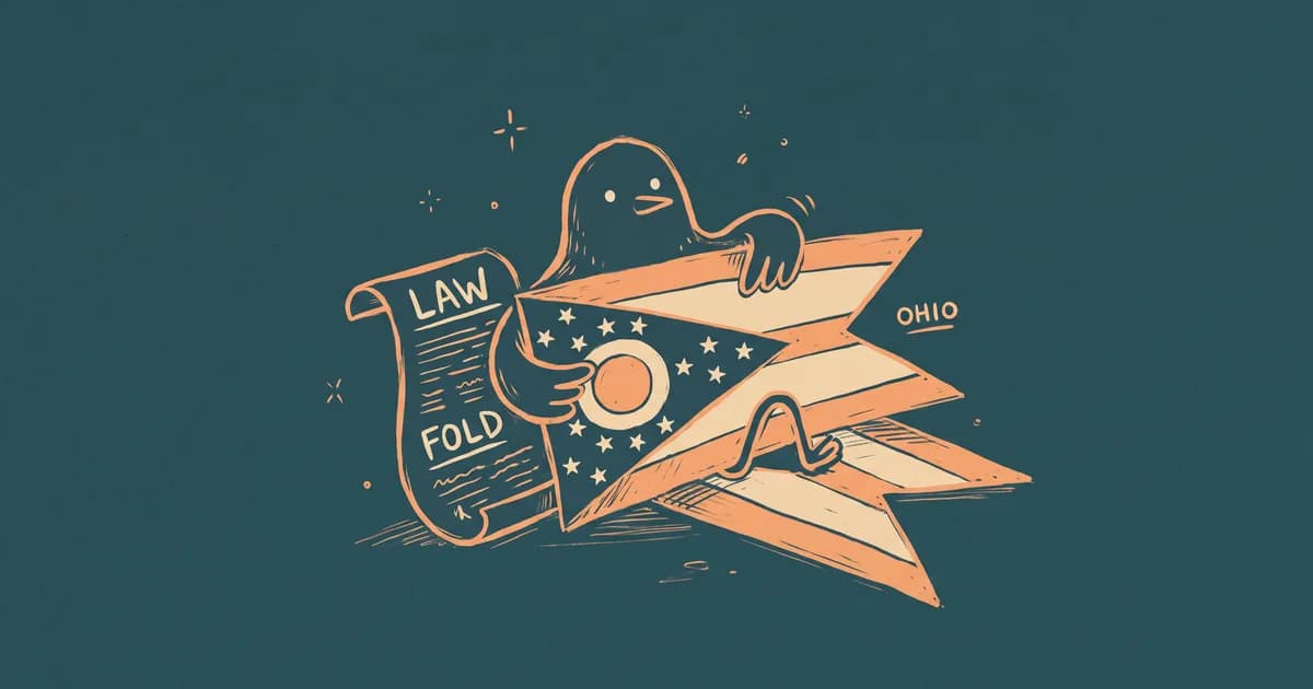 Ohio's Swallowtail Flag Is So Odd the State Wrote a Law on How to Fold It