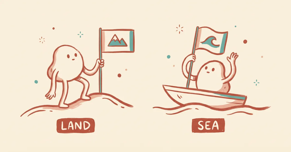 The Flag You've Never Seen: Why Some Countries Fly One Banner on Land and Another at Sea