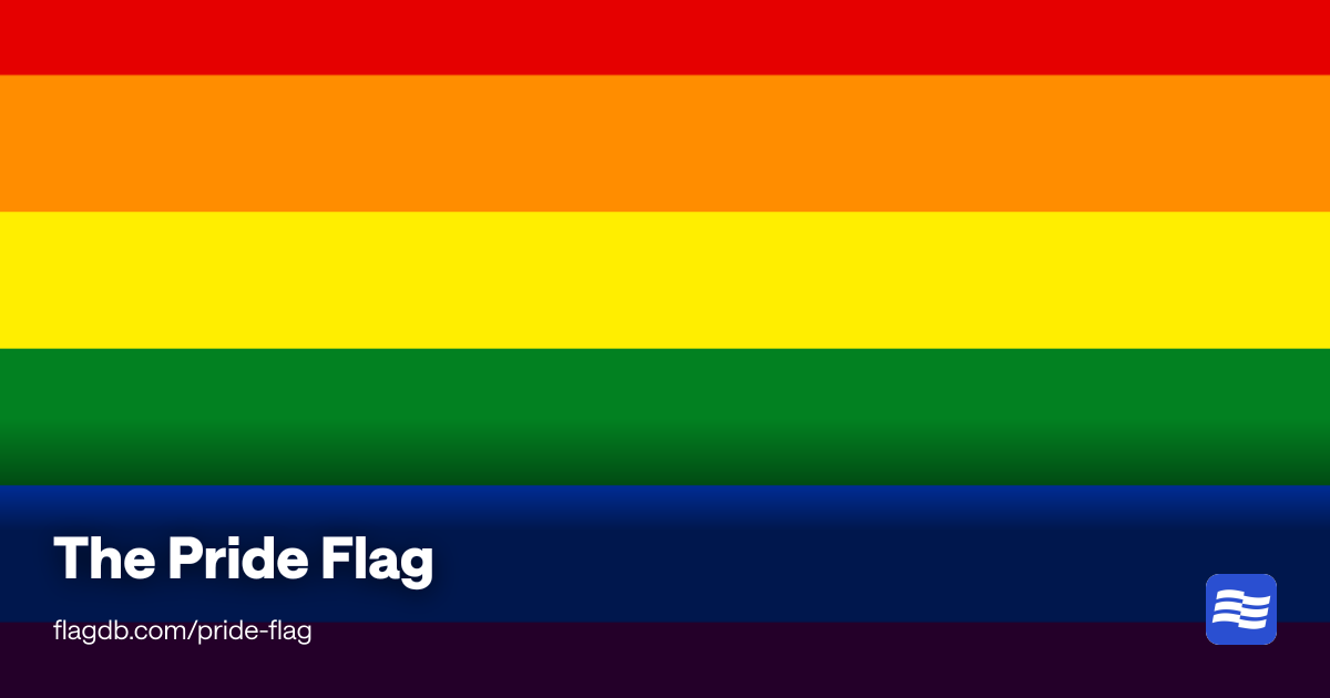 The Pride Flag - FlagDB - The Flag Database