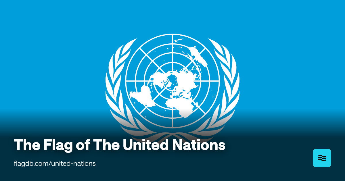 The Flag of The United Nations - FlagDB - The Flag Database